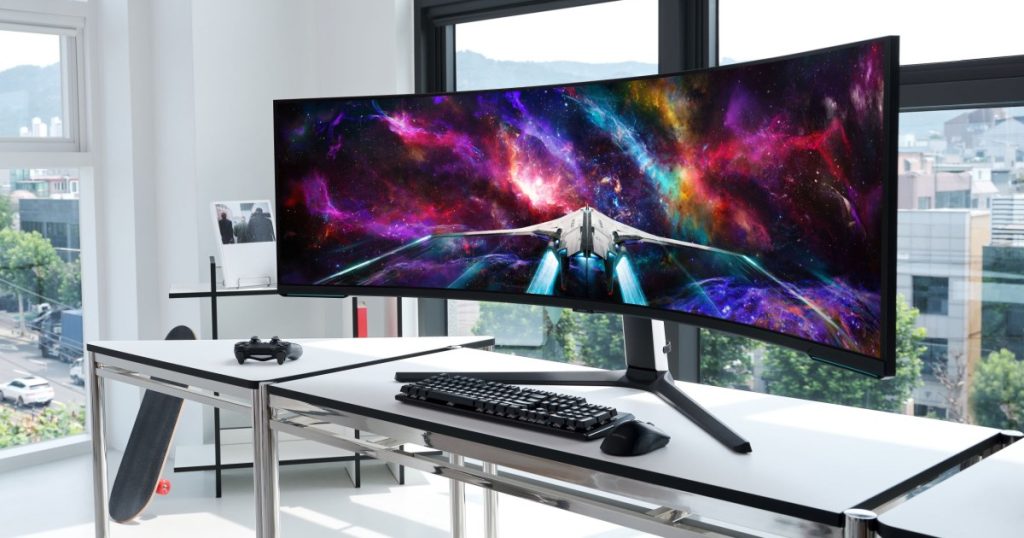 The ultrawide 57-inch Samsung Odyssey monitor is 0 off today