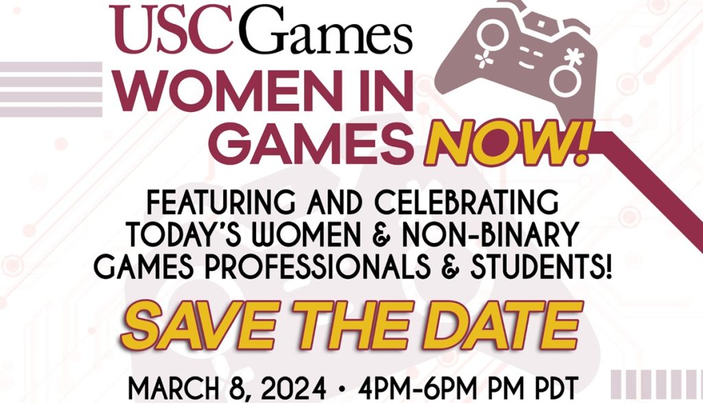 USC Games will celebrates Women’s History Month in March