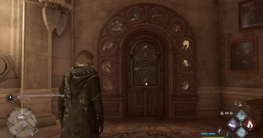 How to solve the Arithmancy door puzzle in Hogwarts Legacy