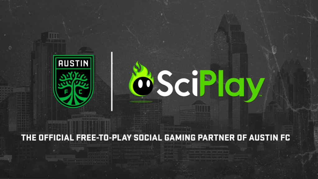 SciPlay sponsors MLS pro Soccer team, Austin FC