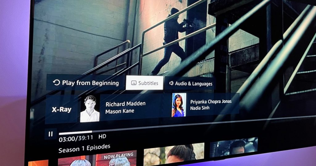 How to turn off subtitles on Amazon Prime Video