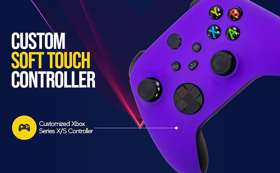 Custom Xbox Series X Soft Touch Controllers