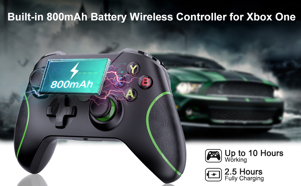 800mah built in battery wireless xbox one controller