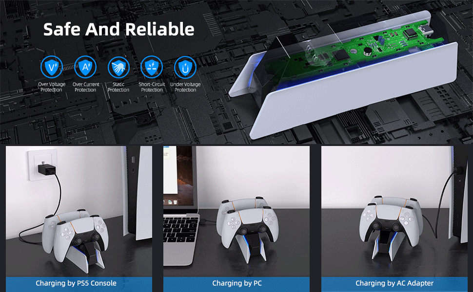 playstation 5 charging station, playstation controller charger, ps5 dualsense charging station