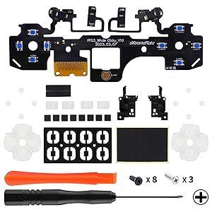 eXtremeRate Whole Clicky Kit for PS5 Controller Shoulder Face Dpad Buttons Custom Mouse Click