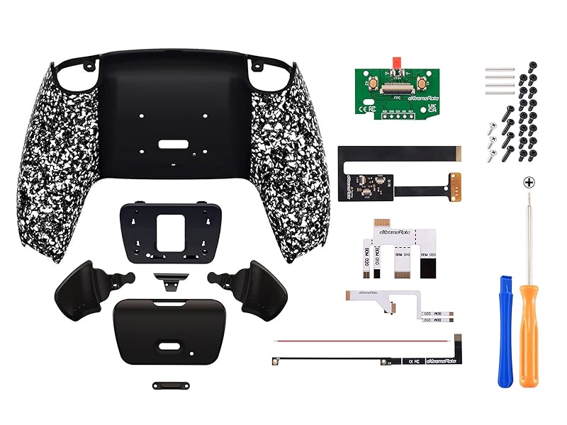 eXtremerate Gold Programable RISE Remap Kit for PS5 Controller Back Paddles Back Button Attachment