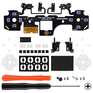 eXtremeRate Whole Clicky Kit for PS5 Controller Shoulder Face Dpad Buttons Custom Mouse Click