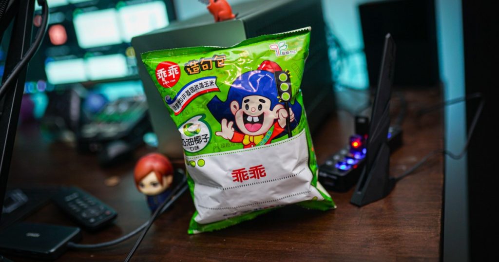 Why this pack of corn puffs hasn’t left my gaming PC