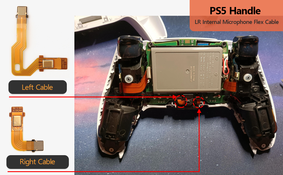 Microphone Ribbon Cable BDM-020 for PS5