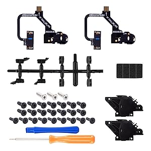 eXtremeRate Micro Switch - Light Version Clicky Hair Trigger Kit for PS5 Controller Shoulder Buttons