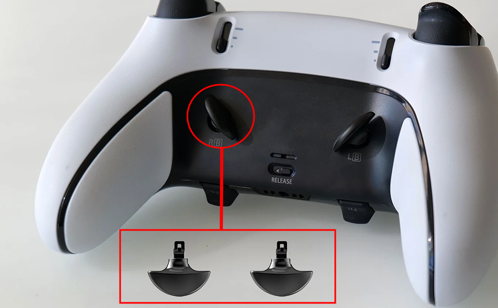 4 Pcs Edge Controller Paddles