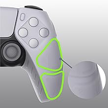 controller grip for ps5 silicone skins controller thumb grips caps for ps5 silicone case