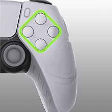 controller grip for ps5 silicone skins controller thumb grips caps for ps5 silicone case