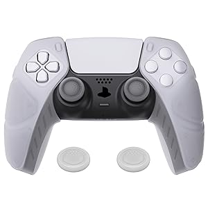 controller grip for ps5 silicone skins controller thumb grips caps for ps5 silicone case