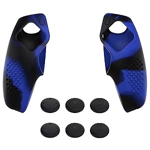 Silicone Case Grips for ps5 Compatible with Charging Station