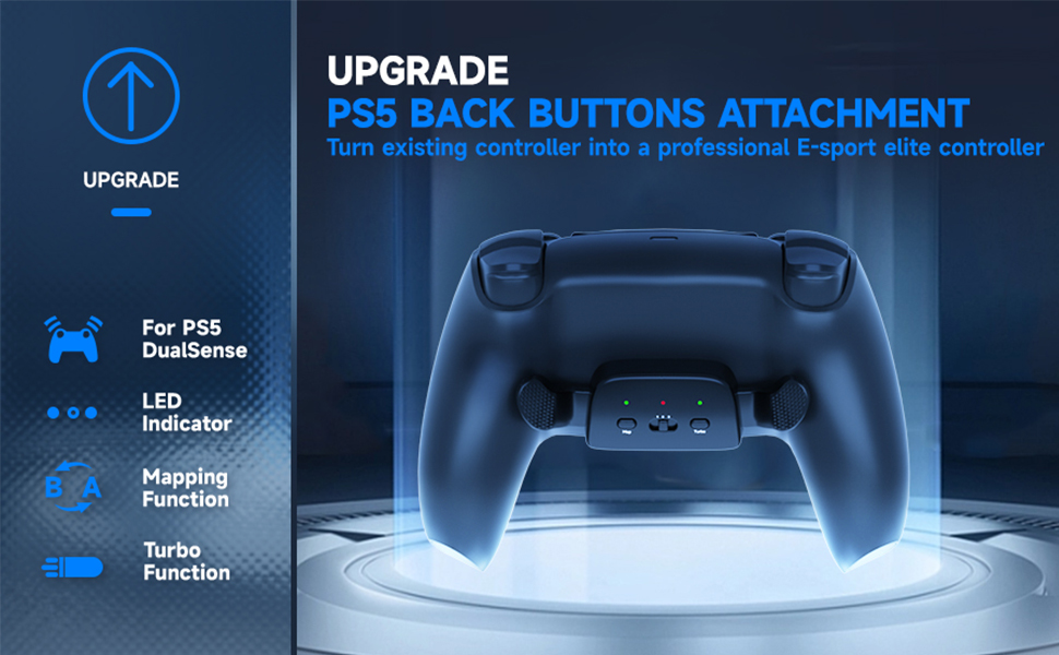 Back Paddles for PS5 Controller