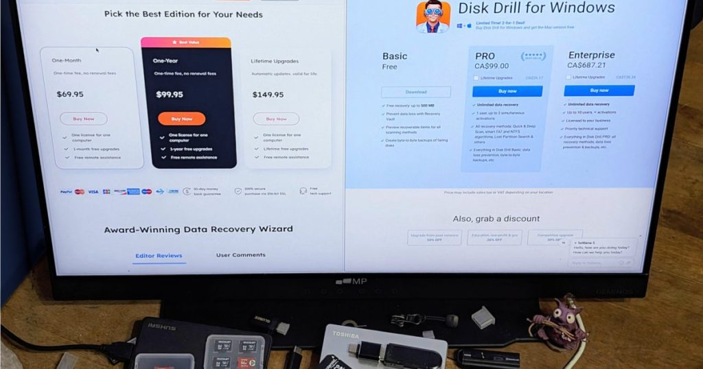 EaseUS Data Recovery Wizard vs Disk Drill: Which is best?