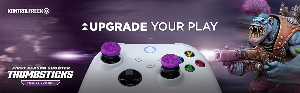 Upgrade your play with control freek frenzy thumbstick extenders and grip covers controller freaks