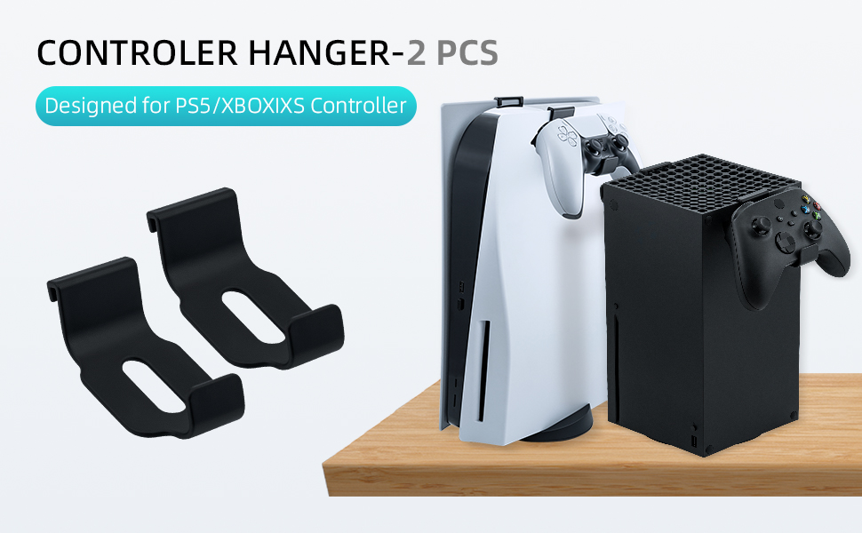 CONTROLER HANGER-2 PCS Designed for PS5/XBOXIXS Controller