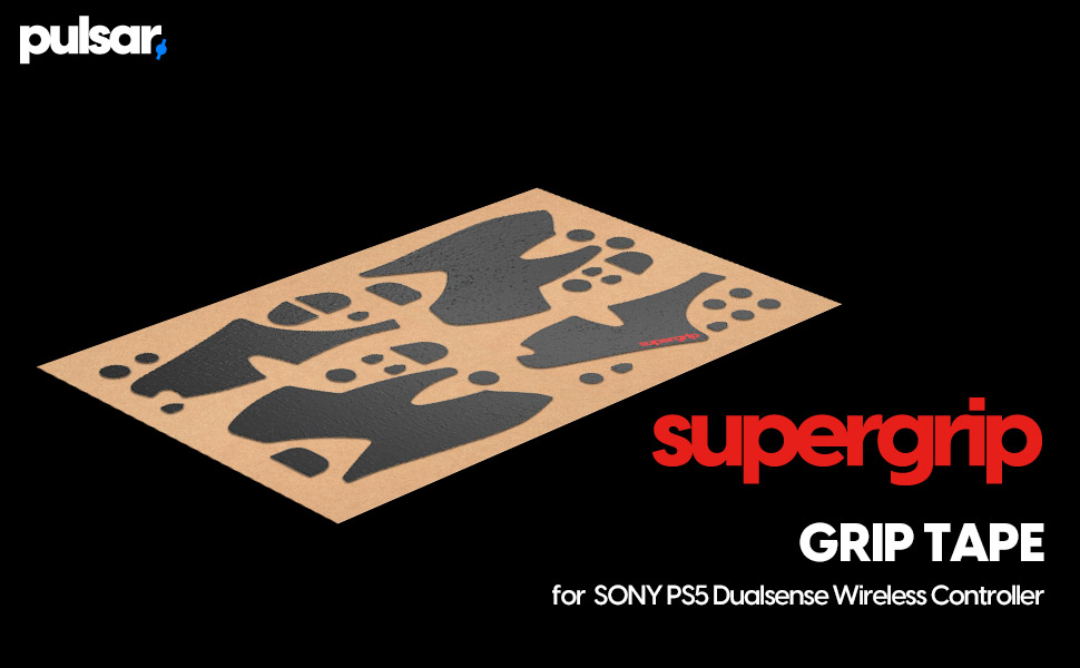 Supergrip grip tape for SONY PS5 Dualsense