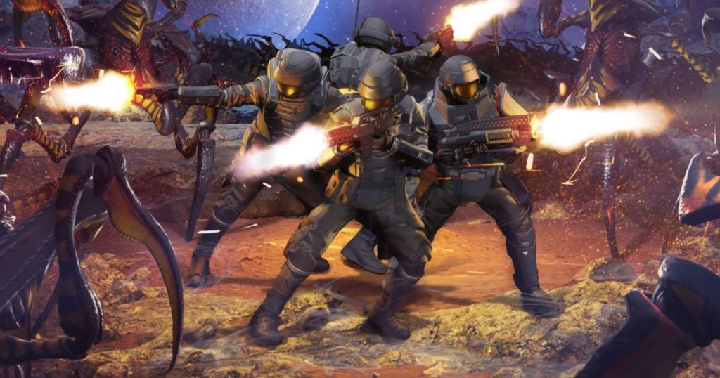 This Starship Troopers game is a worthy Helldivers 2 alternative