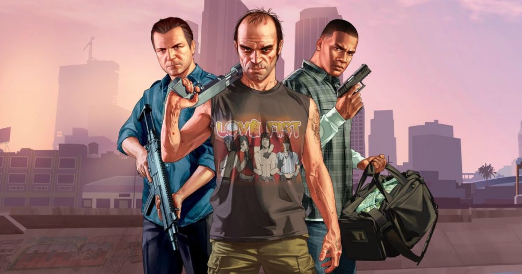 GTA 5 for PS5 is just  at Target today