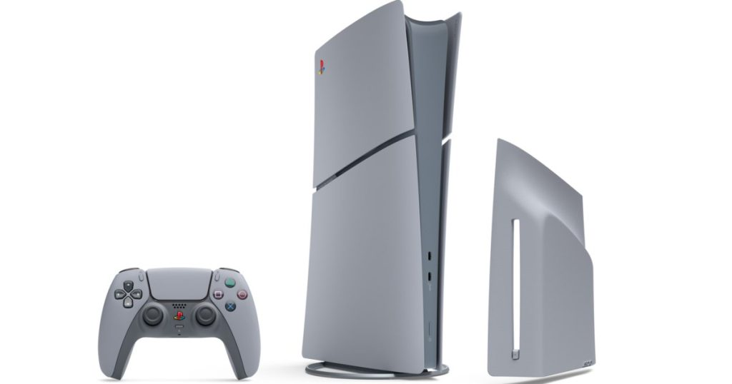 The PlayStation 30th anniversary PS5 is pure nostalgia